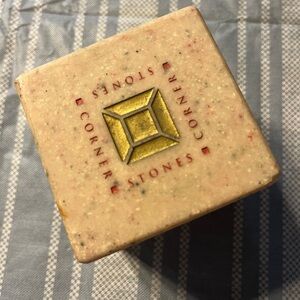 Decorative Accent in Beige and Gold